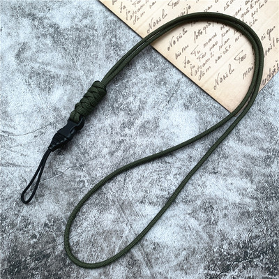 Weave telefonirihm kaelarihm kaelapael võtmete jaoks ID-kaardi mobiiltelefoni rihmad välistingimustes kaelakee telefonirihm iPhone`i jaoks