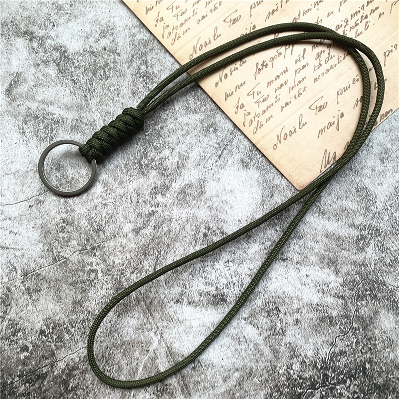 Weave telefonirihm kaelarihm kaelapael võtmete jaoks ID-kaardi mobiiltelefoni rihmad välistingimustes kaelakee telefonirihm iPhone`i jaoks