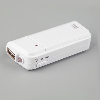 Мини джобно универсално 2 AA батерии USB зарядно устройство Power Bank Кутия за iPhone Пътуване Спешно зарядно за мобилен телефон Сигурност