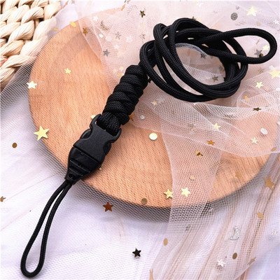 Нова модна висулка Връзки Колие Ключодържател Каишка за телефон USB държач Charms Ключодържател Катарама Въже Противоплъзгащ се кабел