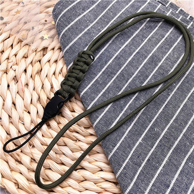 Нова модна висулка Връзки Колие Ключодържател Каишка за телефон USB държач Charms Ключодържател Катарама Въже Противоплъзгащ се кабел