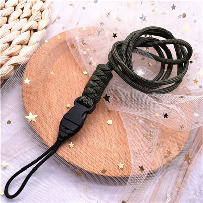 Нова модна висулка Връзки Колие Ключодържател Каишка за телефон USB държач Charms Ключодържател Катарама Въже Противоплъзгащ се кабел