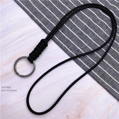 Нова модна висулка Връзки Колие Ключодържател Каишка за телефон USB държач Charms Ключодържател Катарама Въже Противоплъзгащ се кабел