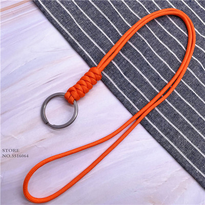 Нова модна висулка Връзки Колие Ключодържател Каишка за телефон USB държач Charms Ключодържател Катарама Въже Противоплъзгащ се кабел