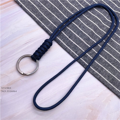 Нова модна висулка Връзки Колие Ключодържател Каишка за телефон USB държач Charms Ключодържател Катарама Въже Противоплъзгащ се кабел