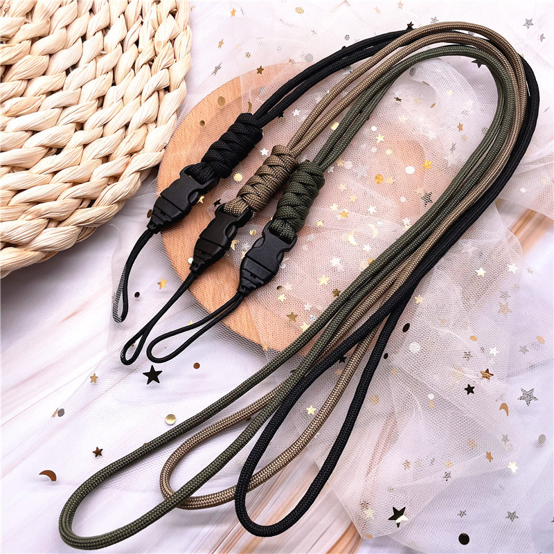 Нова модна висулка Връзки Колие Ключодържател Каишка за телефон USB държач Charms Ключодържател Катарама Въже Противоплъзгащ се кабел