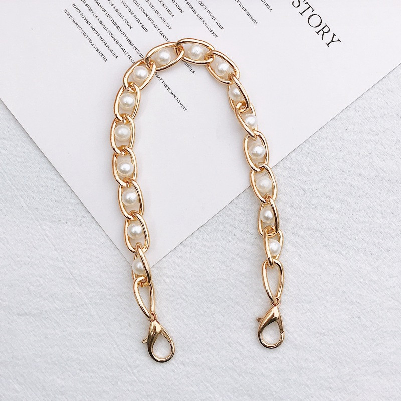 Луксозна къса ръчна верижка за китката Здрав ремък за мобилен телефон с ръчни мъниста Висококачествен моден пикап Ключодържател Каишка Висулка Прашка