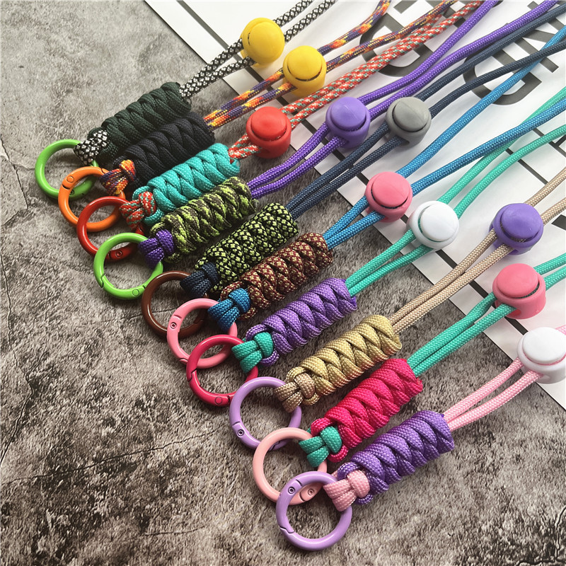 Талисман за мобилен телефон Регулируема каишка за китка за телефон Каишка за ръка с прозрачна карта Аксесоари за надграждане на ремък Универсална висулка