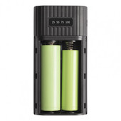 Калъф за захранваща банка за телефон Бързо зареждане без заваряване с дисплей за захранване 2 слота 18650 21700 Калъф за зарядно устройство Направи си сам Кутия