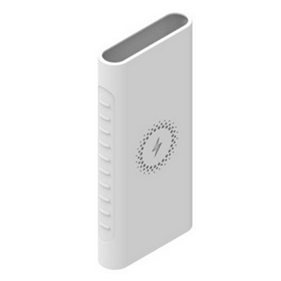 Мек силиконов защитен калъф Калъф Sleeve Skin за 2019 НОВ Xiaomi Mi Power Bank 3 10000mAh Power Bank PLM11ZM Джаджи