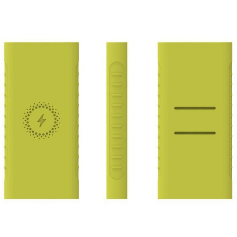 Мек силиконов защитен калъф Калъф Sleeve Skin за 2019 НОВ Xiaomi Mi Power Bank 3 10000mAh Power Bank PLM11ZM Джаджи