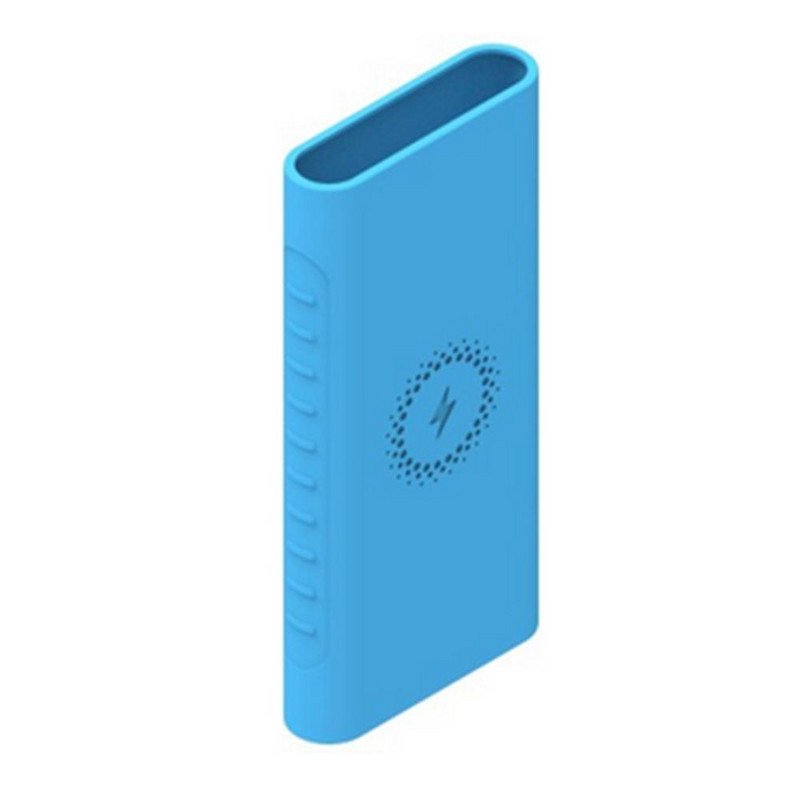 Мек силиконов защитен калъф Калъф Sleeve Skin за 2019 НОВ Xiaomi Mi Power Bank 3 10000mAh Power Bank PLM11ZM Джаджи