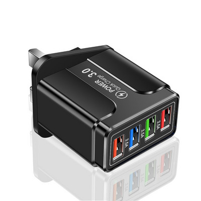 5.1A 48W USB бързо зарядно Бързо зареждане 4.0 3.0 Универсален стенен адаптер за iPhone 13 12 Бързо зареждане на мобилен телефон Samsung Xiaomi