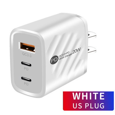 Φορτιστής PD 20W Fast Charge Φορτιστής USB C για Xiaomi 12 Pro Charger Κινητό τηλέφωνο για Iphone 12 13 Pro QC 3.0 Προσαρμογέας κινητών τηλεφώνων
