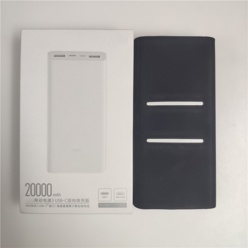 Torbica za Xiaomi Power bank 20000mAh 3 PLM18ZM 18W 2-smjerno brzo punjenje USB C prijenosna vanjska baterija Mi Powerbank 20000