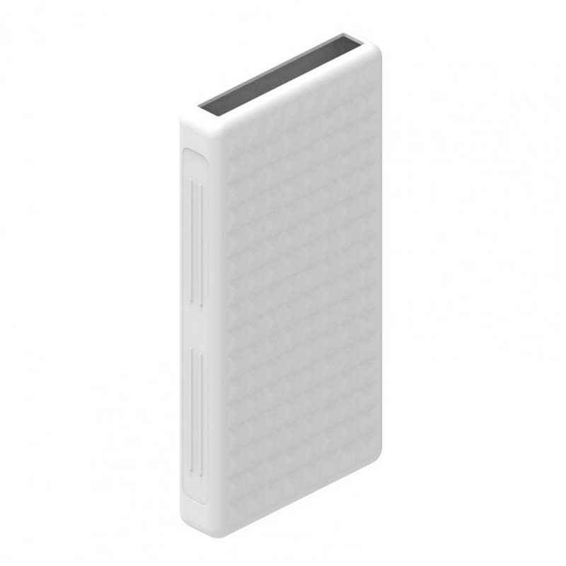 Защитен калъф Силиконов плътен цвят Устойчив на мръсотия дизайн 12000mAh CP12S Mobile Power за Huawei Glory Power Bank