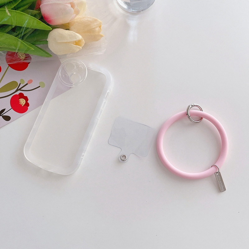 Универсална сладка анимационна животинска силиконова мека гривна Връзка за ремъци за мобилен телефон Анти-загубена ръка за носене в ръка против изпускане на телефон гривна