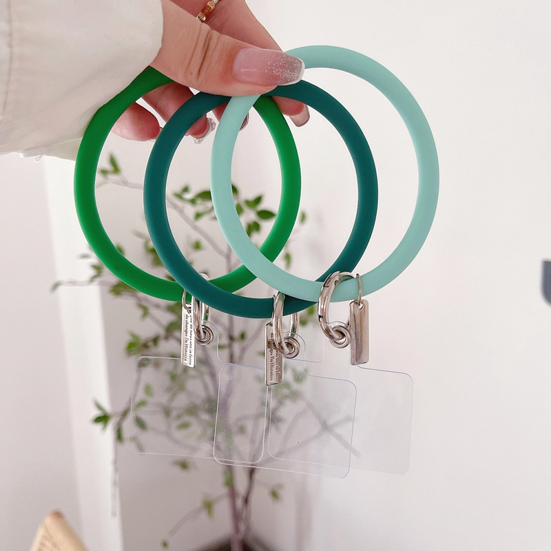 Универсална сладка анимационна животинска силиконова мека гривна Връзка за ремъци за мобилен телефон Анти-загубена ръка за носене в ръка против изпускане на телефон гривна