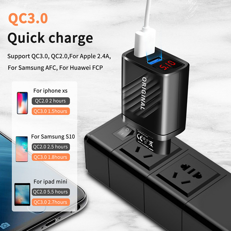 Kahe USB laadija 20 W mobiiltelefoni laadija kiirlaadimine Samsung iPhone 13 12 Huawei Xiaomi QC3.0 USB C laadija seinaadapteri jaoks
