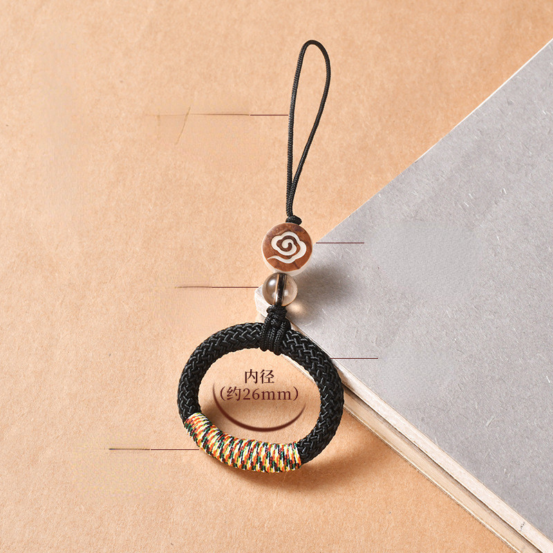 Ръчно изработена тибетска плитка Телефон Връзка Колие Каишка за китка за iphone huawei xiaomi Samsung Камера GoPro Регулиращи държачи за струни