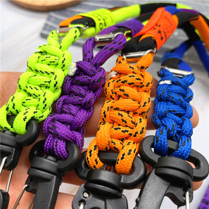Нови контрастни цветове Найлонови плетени презрамки за телефон Връзка за ключови дамски аксесоари Каишка за чанта Каишка за колан Популярни декорации