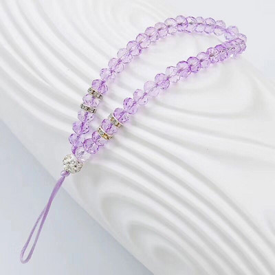 Universal λουράκι τηλεφώνου Fashion Bling Crystal Beads Χέρι λουράκι κορδόνι καρπού για τηλέφωνα iPhone X Samsung Camera GoPro Μπρελόκ