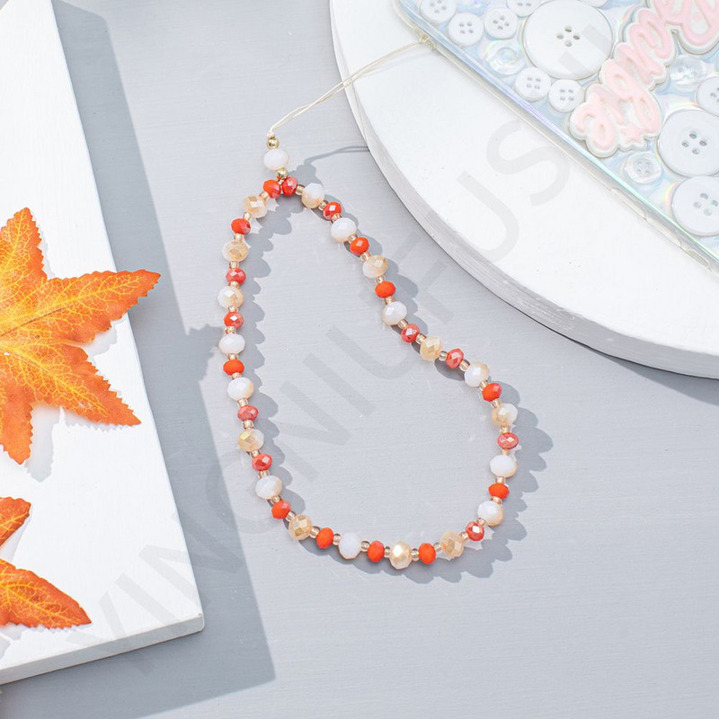 Telefono papuošalai Akrilo karoliukai Mobiliojo telefono pakabukas Krištolinis pakabukas Telefono dirželis Mobiliojo telefono dirželiai Kabanti virvė