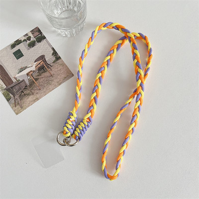 Πολυτελές κινητό τηλέφωνο Corssbody Long Straps Κολιέ λουράκι για Samsung Flip 4 3 5G iPhone 14 Pro max 13 12 11 pro max