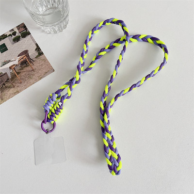 Πολυτελές κινητό τηλέφωνο Corssbody Long Straps Κολιέ λουράκι για Samsung Flip 4 3 5G iPhone 14 Pro max 13 12 11 pro max