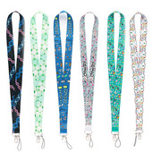 Cartoon Chemistry Lanyard Λουράκι κινητού τηλεφώνου Κάρτα ταυτότητας Κάτοχος σήματος σχοινί Μπρελόκ Μπρελόκ Αξεσουάρ ιστών Δώρα