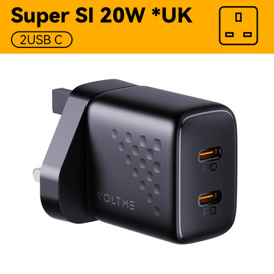 VOLTME USB зарядно устройство за iPhone 12 PD 20W бързо зареждане на телефон зарядно устройство Quick Charge 4.0 USB тип C бързо зарядно устройство за Samsung Xiaomi