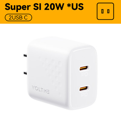 VOLTME USB зарядно устройство за iPhone 12 PD 20W бързо зареждане на телефон зарядно устройство Quick Charge 4.0 USB тип C бързо зарядно устройство за Samsung Xiaomi