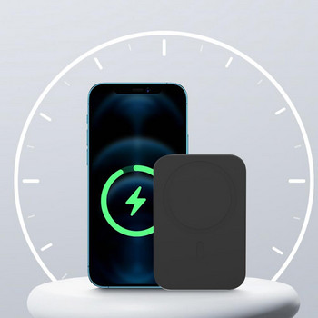 Ултра-тънък силиконов защитен калъф за IPhone 11 12 Pro Max Капак за безжично зарядно за iphone Battery Pack Shell