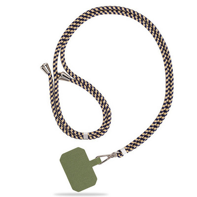 Universālā tālruņa pret pazaudēšanas virves DIY atslēgu piekariņu noņemamas siksnas mobilajam tālrunim Crossbody mobilā tālruņa virves iekarināmās kakla siksnas