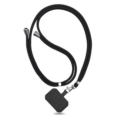 Universālā tālruņa pret pazaudēšanas virves DIY atslēgu piekariņu noņemamas siksnas mobilajam tālrunim Crossbody mobilā tālruņa virves iekarināmās kakla siksnas