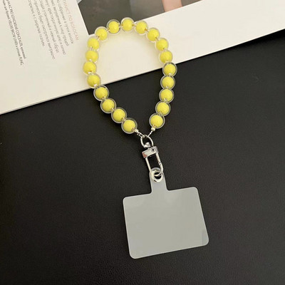 Anti-lost Universal Strap Κοντό κορδόνι καρπού με χάντρες πολύχρωμο βραχιόλι με χάντρες Κρεμαστό μενταγιόν χειρός Κορδόνι κινητού τηλεφώνου