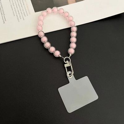 Anti-lost Universal Strap Κοντό κορδόνι καρπού με χάντρες πολύχρωμο βραχιόλι με χάντρες Κρεμαστό μενταγιόν χειρός Κορδόνι κινητού τηλεφώνου