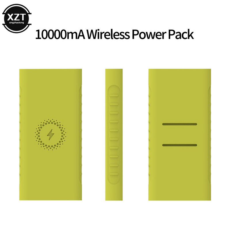 Husa de protectie din silicon pentru Xiaomi Powerbank 10000mAh PLM11ZM PLM13ZM Powerbank wireless WPB15PDZM WPB100 WPB15ZM Husa