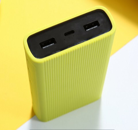 Модел PB1050ZM Външен противоплъзгащ нов силиконов защитен калъф за xiaomi powerbank 3 10000mAh Super Flash Charger Аксесоари калъф