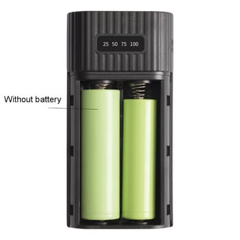 18650 Зарядно устройство за батерии Направи си сам Power Bank 2x18650 USB зарядно за мобилни телефони