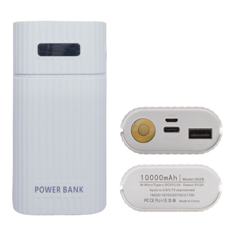 18650 Зарядно устройство за батерии Направи си сам Power Bank 2x18650 USB зарядно за мобилни телефони