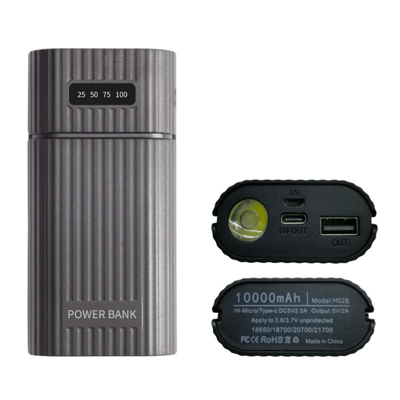 18650 Зарядно устройство за батерии Направи си сам Power Bank 2x18650 USB зарядно за мобилни телефони