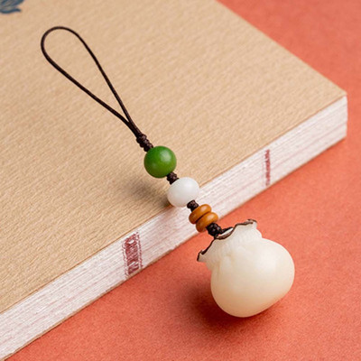 1Pc Creative Lucky Bodhi Τηλεφωνική Αλυσίδα Κινεζικού Στυλ Good Luck Fortune Bodhi Κρεμαστό τηλέφωνο Charms Διακόσμηση