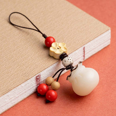 1Pc Creative Lucky Bodhi Τηλεφωνική Αλυσίδα Κινεζικού Στυλ Good Luck Fortune Bodhi Κρεμαστό τηλέφωνο Charms Διακόσμηση
