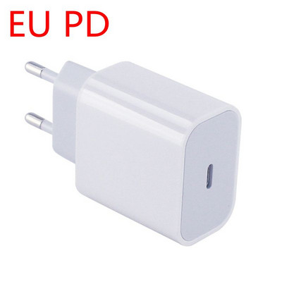 iPhone 14 Pro 13 Pro Max PD Type-C gyorstöltőhöz Apple iPhone 12 11 Pro XR XS Max Samsung Power Phone Adapterhez US EU AU UK