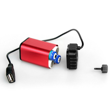 Αδιάβροχο 5V USB Φορητό κιτ θήκης φορτιστή μπαταρίας 4X AA Κουτί θήκης Power Bank