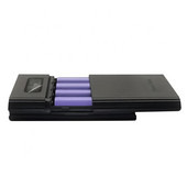4 Slot 18650 akkumulátortöltő LCD kijelző DIY mobil Power Bank tok ház