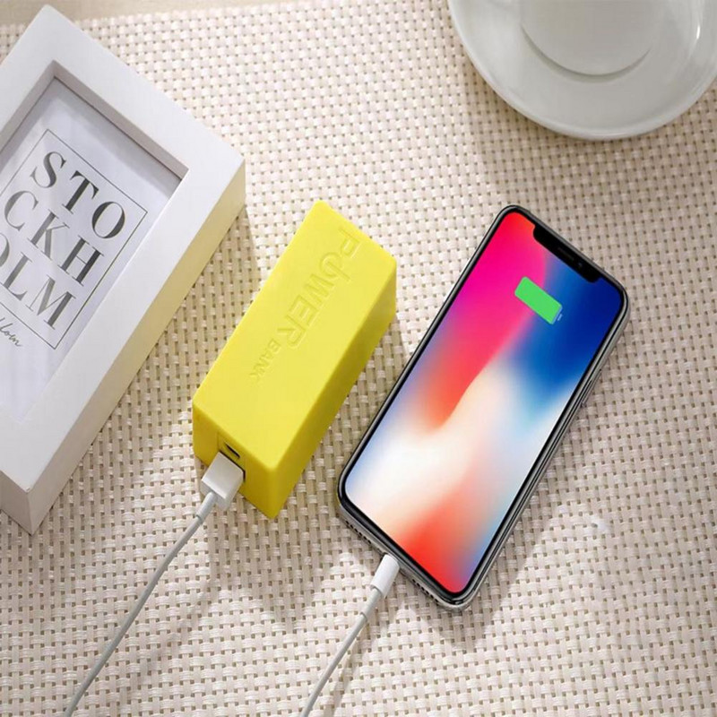 Visokokvalitetno kućište Power Bank baterije 2 x 18650 bez lemljenja, Kompaktna kutija Power Bank, otporna na koroziju za posao