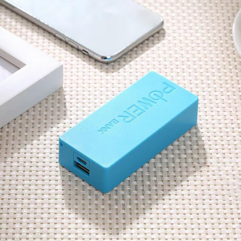 Visokokvalitetno kućište Power Bank baterije 2 x 18650 bez lemljenja, Kompaktna kutija Power Bank, otporna na koroziju za posao