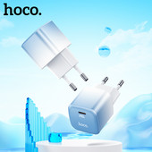 HOCO PD 20W USB C töltő C típusú fali töltő adapter hordozható telefon töltő iPhone 14 13 12 11 Pro Max készülékhez
